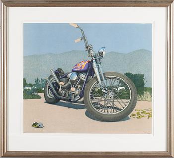 JOHN-E FRANZEN, färglitografi, signerad, P.T., daterad 2000.