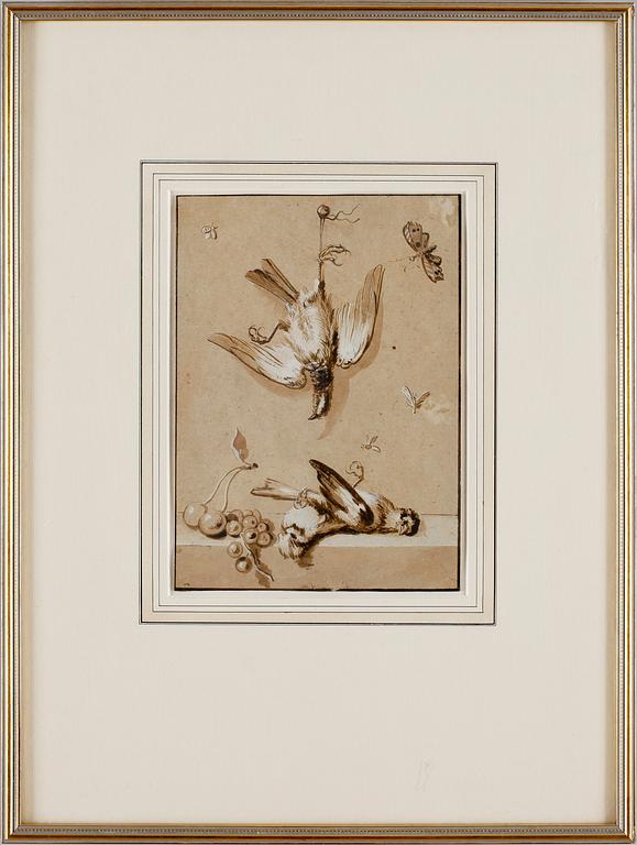 OKÄND KONSTNÄR, lavering. 1700/1800-tal.