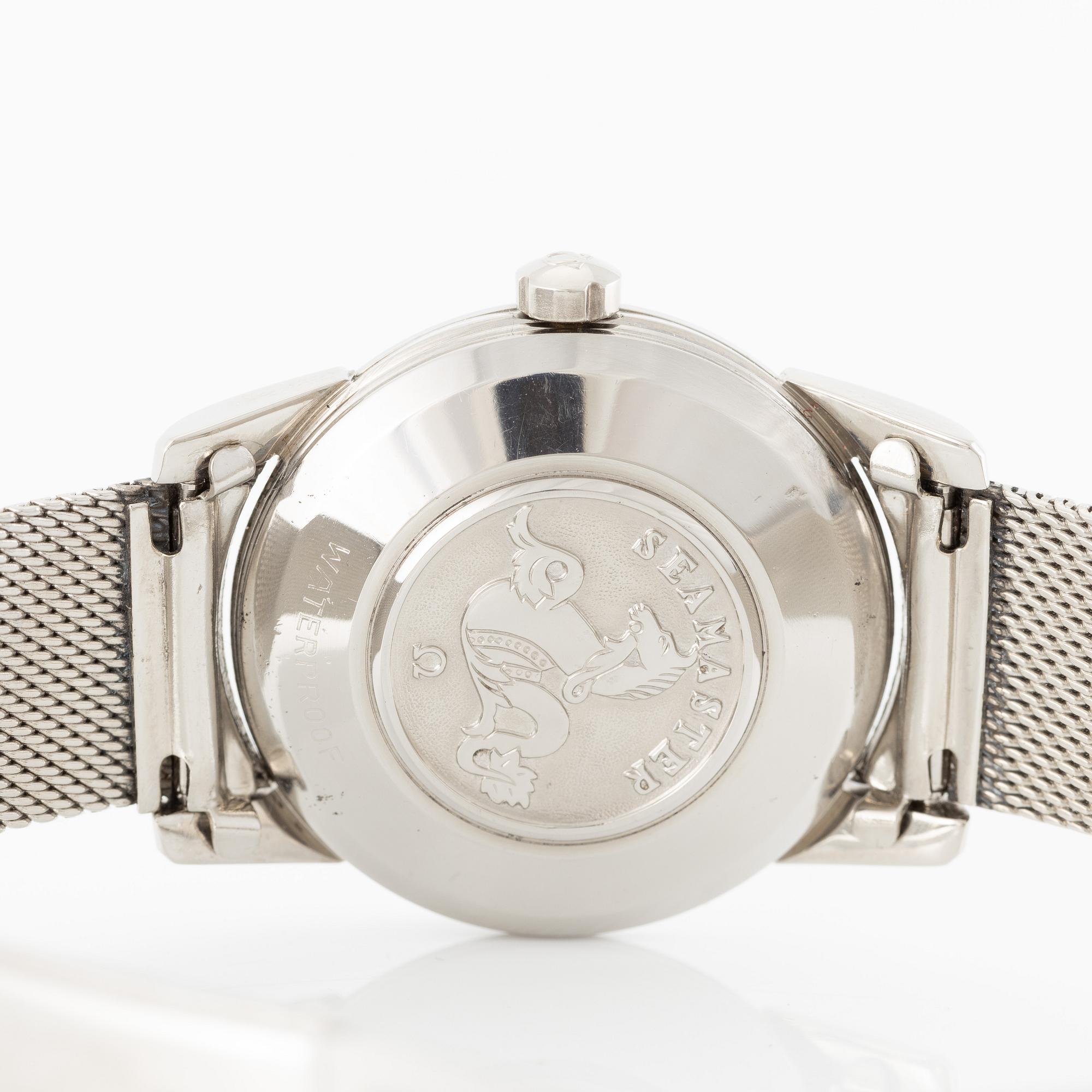 Omega, Seamaster, "Big Logo", wristwatch, 34 mm.