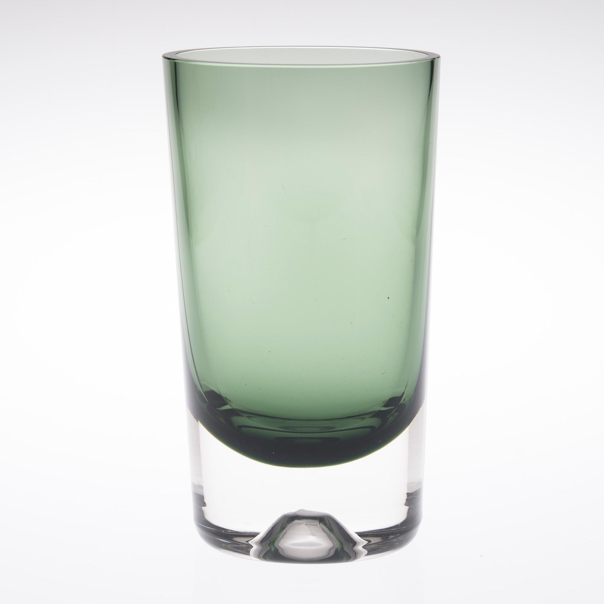 VAS, glas, Kaj Franck, signerad Nuutajärvi Notsjö.