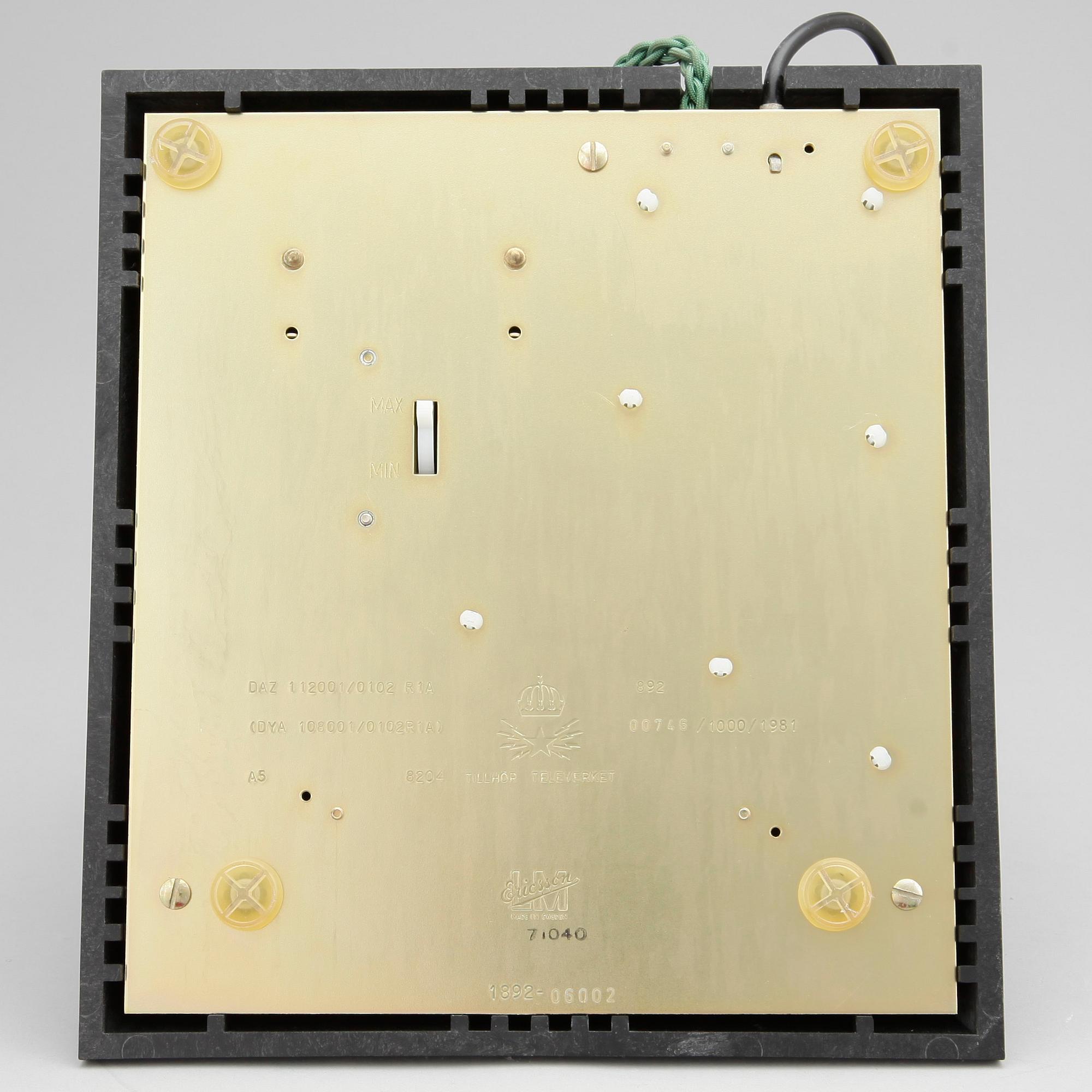 TELEFON, jubileumsmodell efter "Taxen", LM Ericsson. Sent 1900-tal.