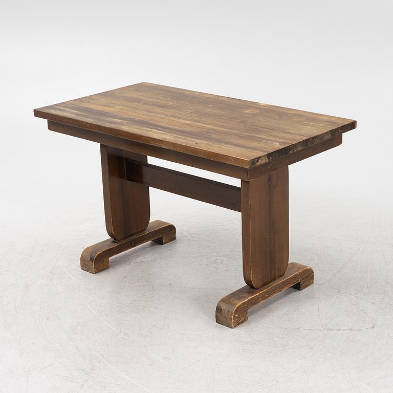 A pine table, 1940's.