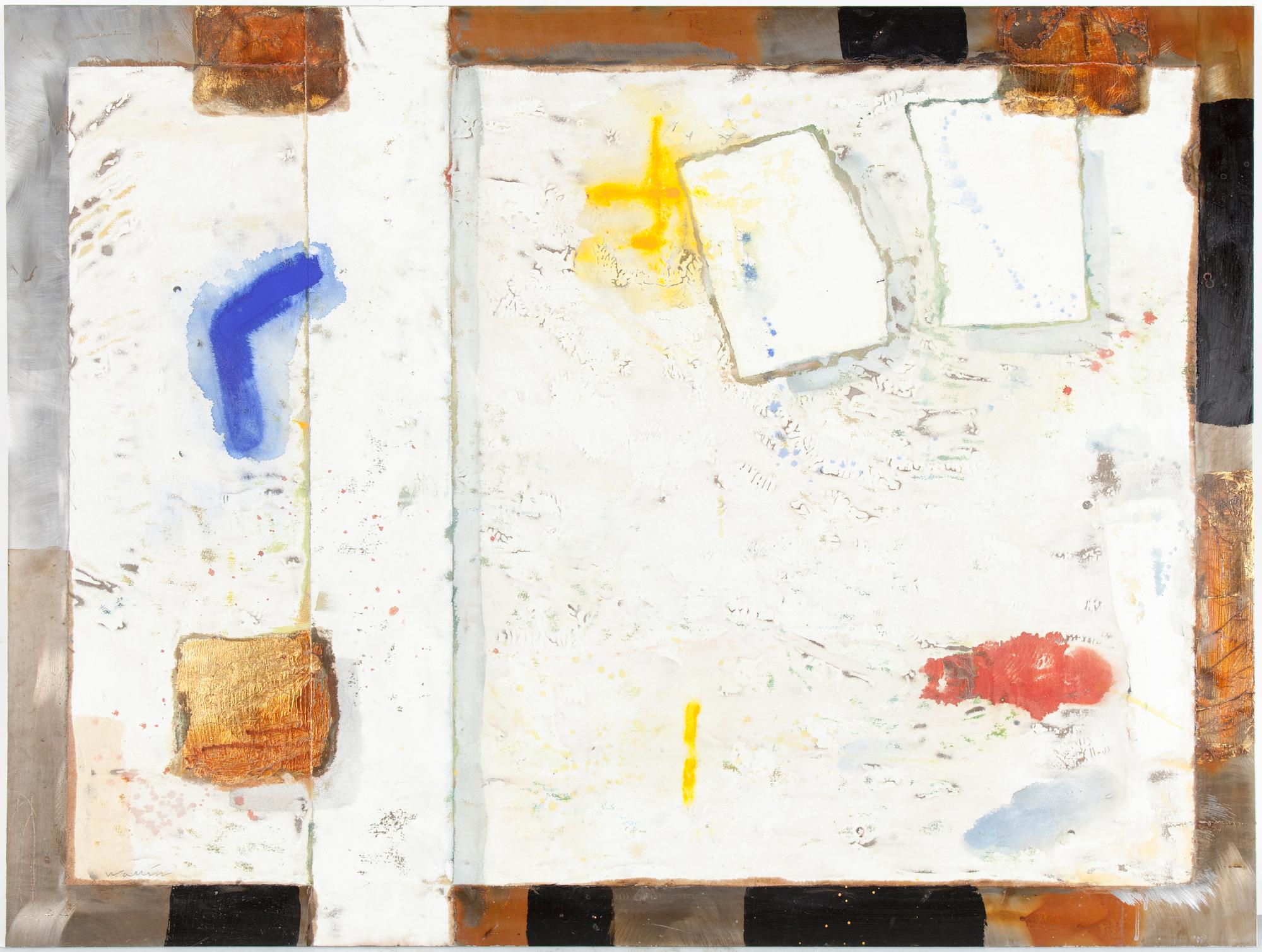 ANDERS WALLIN, mixed media, signed.