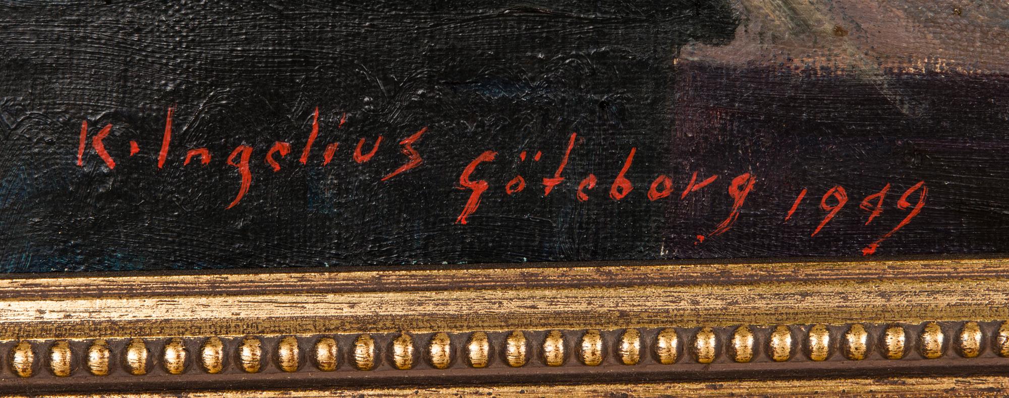 Karl Ingelius, Gothenburg motif, 1949.