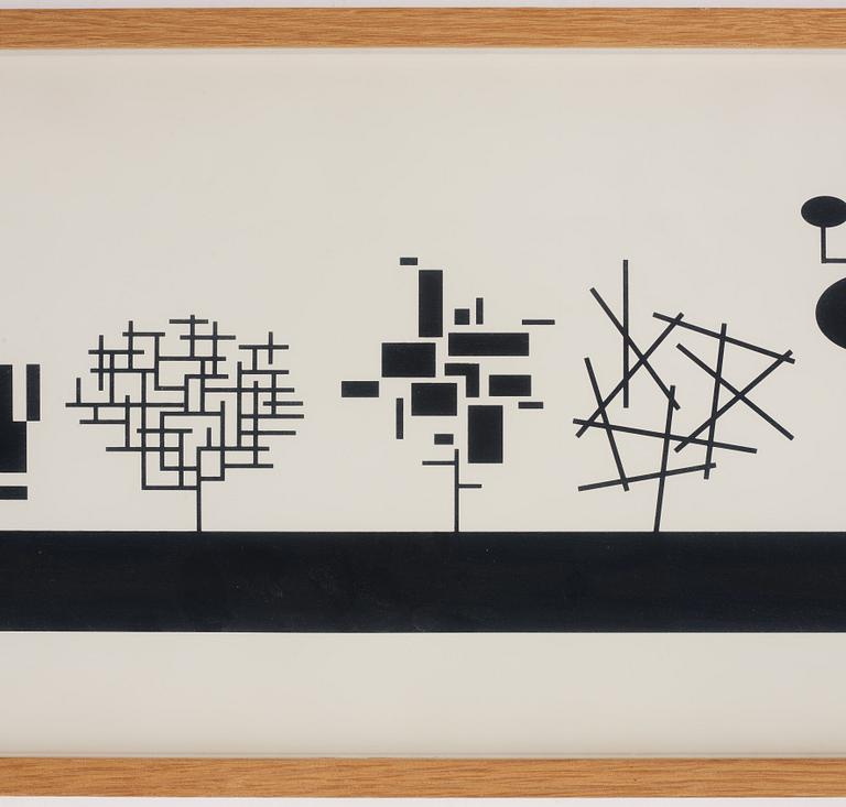 Jacob Dahlgren, signerad och daterad 2004, serigrafi, ed. 23/50.