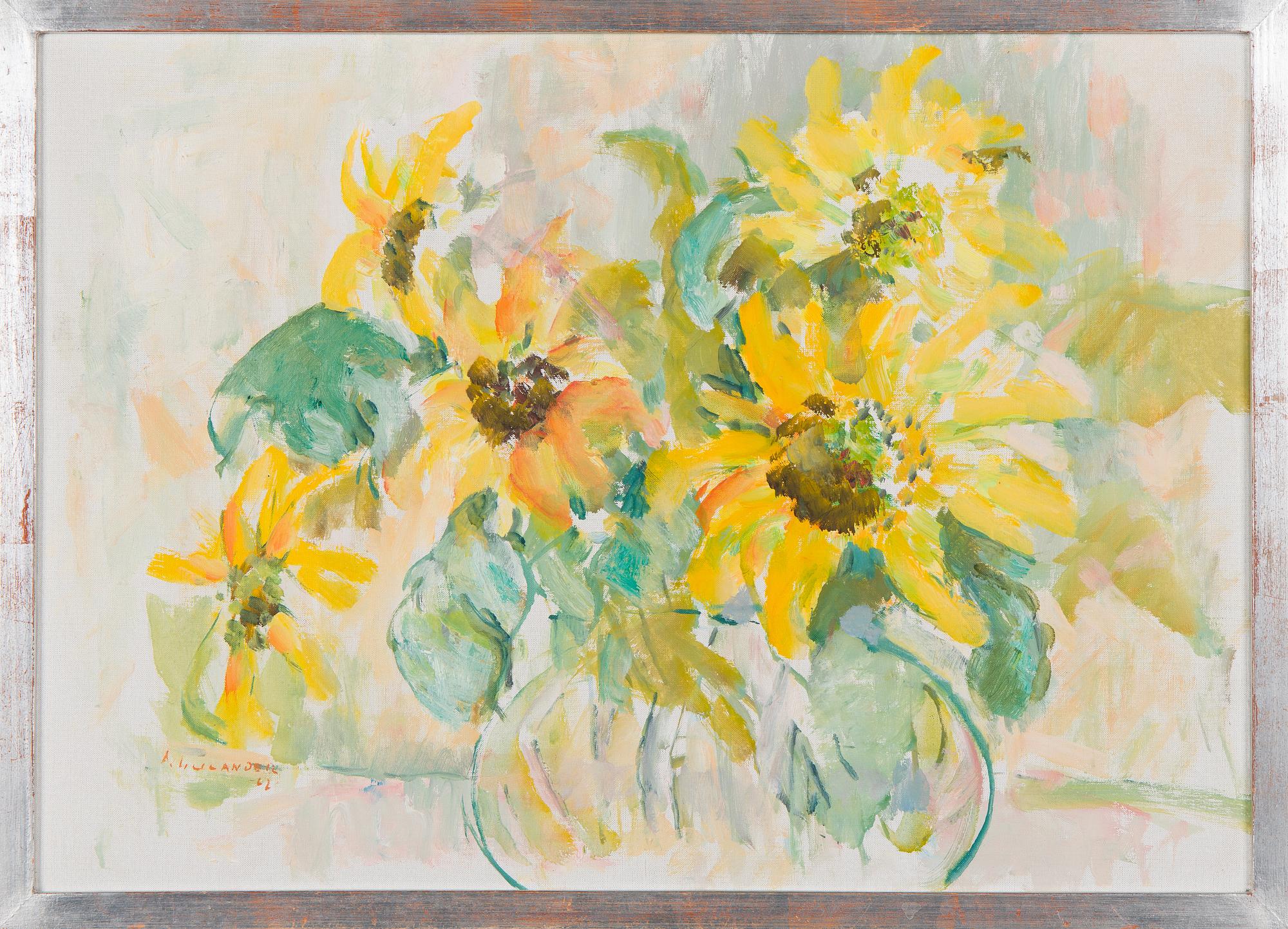 Anitra Lucander, Flowers in a Vase.