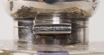 SKRIVSTÄLL, silver, Peter Herz. Troligen Danmark.