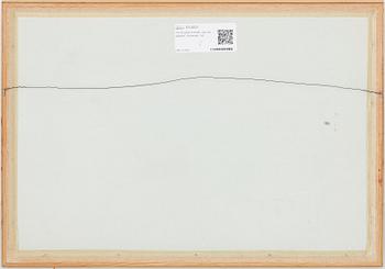 YRJÖ EDELMANN, olja på papper, signerad.