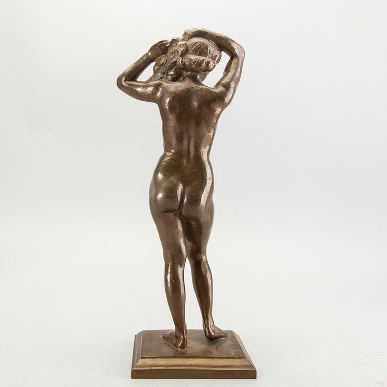 Nils Möllerberg, skulptur brons, signerad No 8.