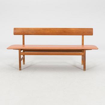 Børge Mogensen, bench model 3171, Fredericia Stolefabrik, Denmark, designed in 1956.