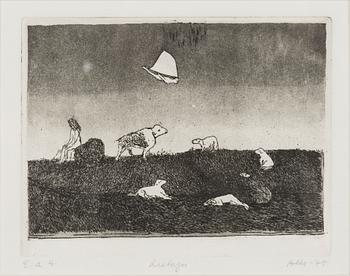 Outi Heiskanen, Etching, 2 pcs.