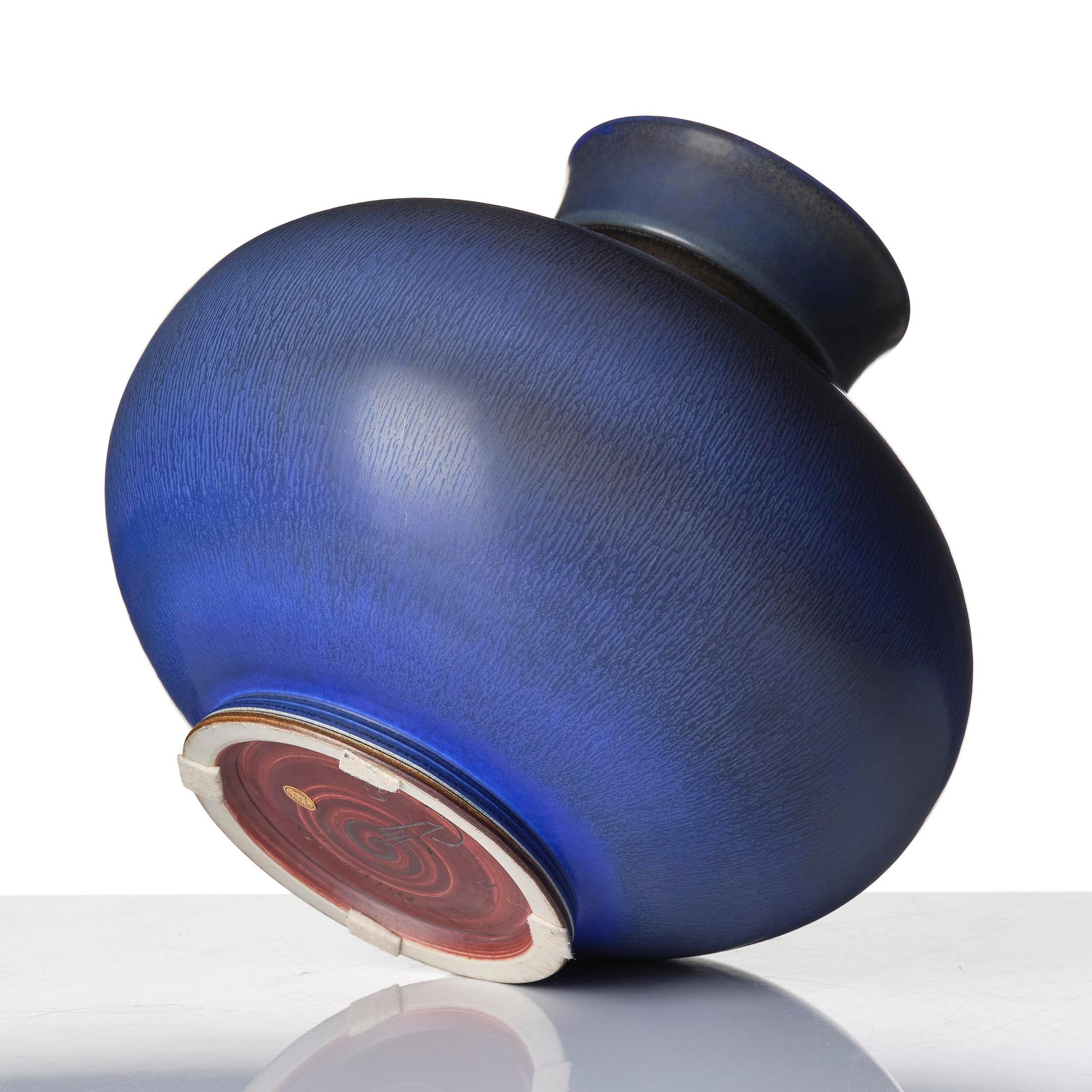 Berndt Friberg, a stoneware vase, Gustavsberg Studio 1962.