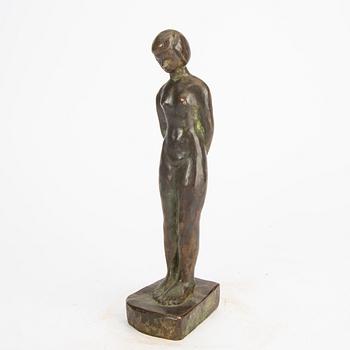 Gunnar Nordin,  a signed bronze sculpture.