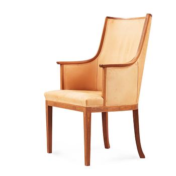 569. A Carl Malmsten armchair, 'The bibliophile'.