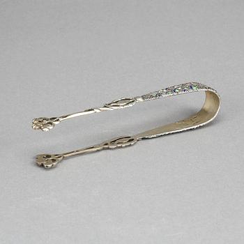 TÅNG, silver, Ryskt kulturområde, 1800/1900-tal. Vikt 65,5 gram.