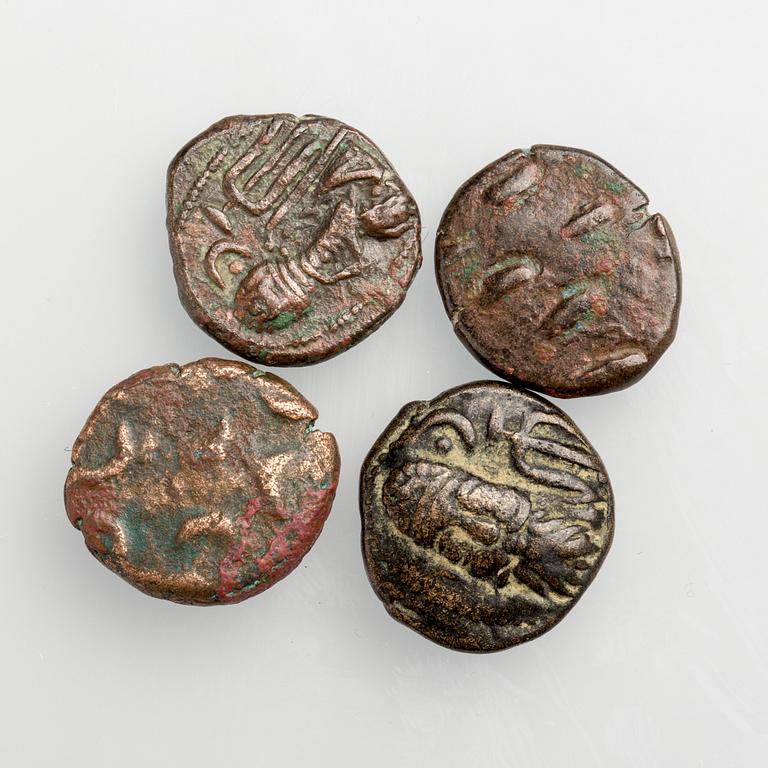 MYNT, 4 st, Persiska riket Elmay(ca 100 e.Kr). 14 gr.