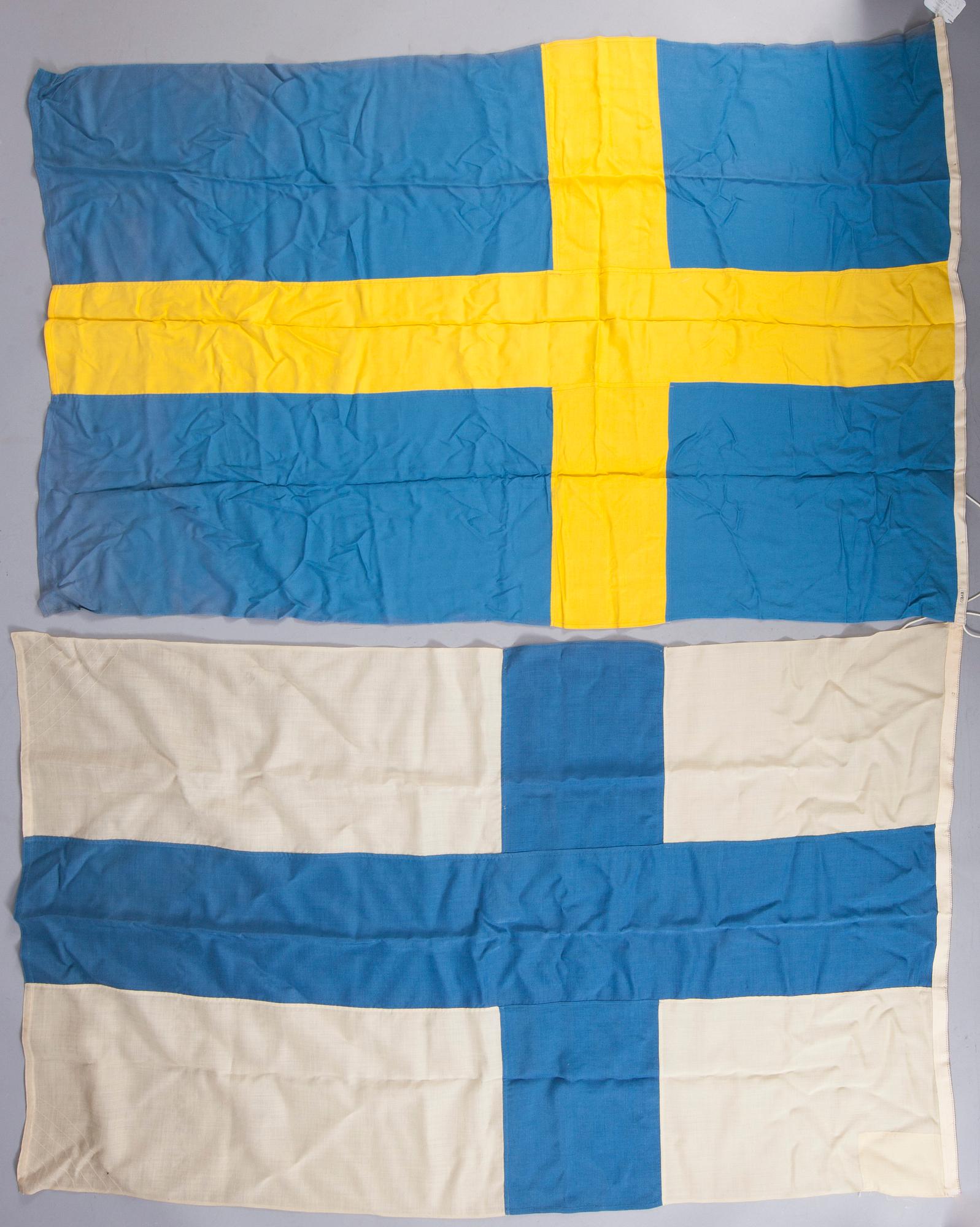 FLAGGOR, 2 st, 1900-talets mitt.