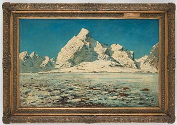 Otto Sinding, Motiv från Lofoten.