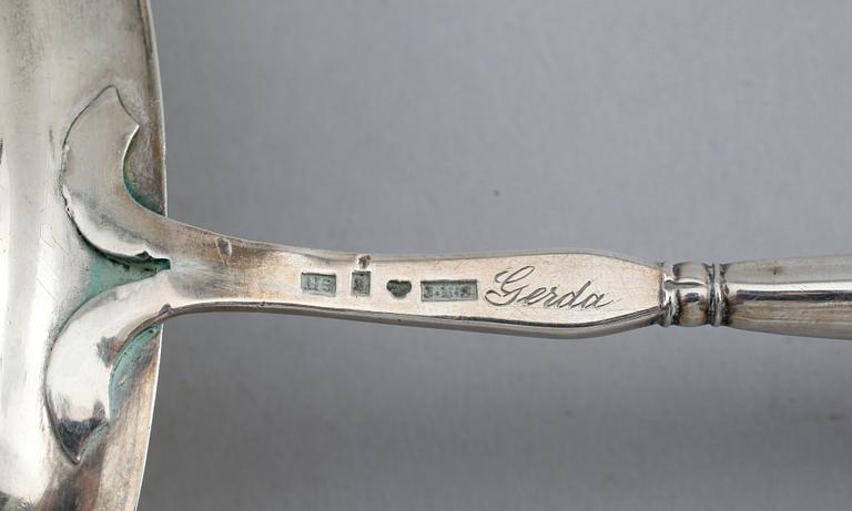 SOPPSLEV, silver, JES, 1862.