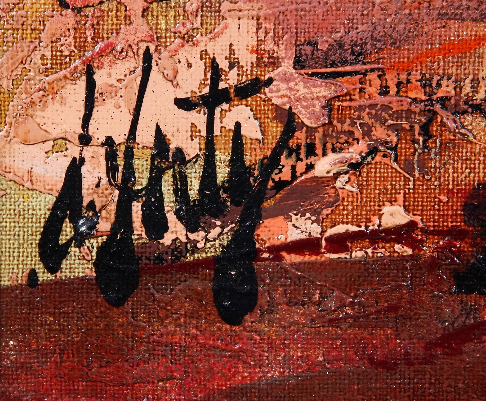 D'ANTY, HENRY, olja på duk. Sign.