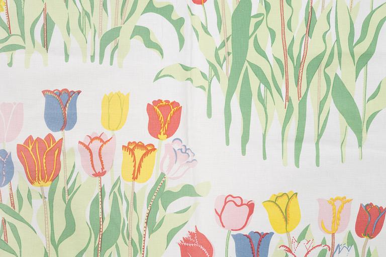 Josef Frank, two pairs of curtains and a pulldown curtain, Firma Svenskt Tenn, Sweden.