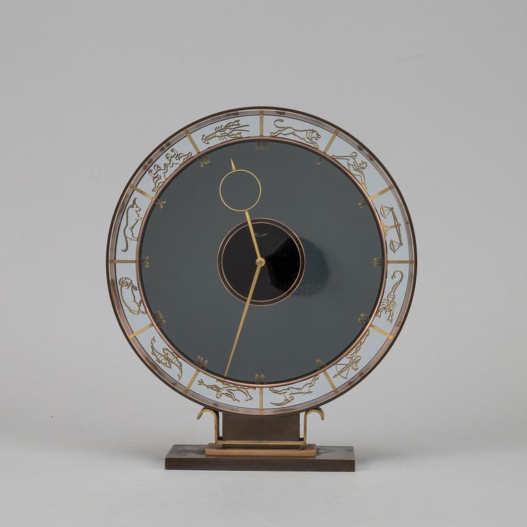 A mid 20th century table clock.