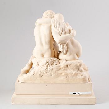 SKULPTUR, terracotta, Hans Gyde-Petersen, P Ipsens Enke, 1900-talets första hälft.