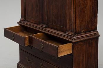 A mid 18th century cabinet.