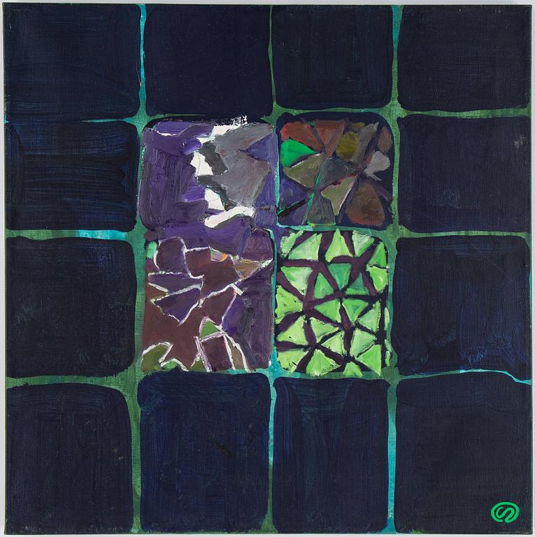 Lennart Rodhe, oil on canvas, signed with monogram.