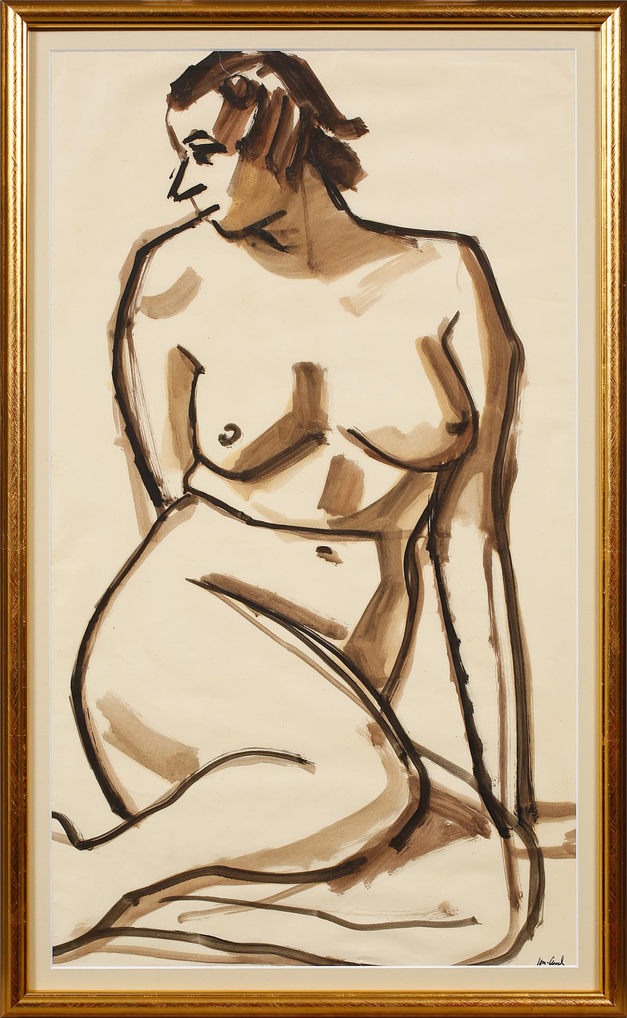 JOHN JON-AND, akvarell, stämpelsignerad.