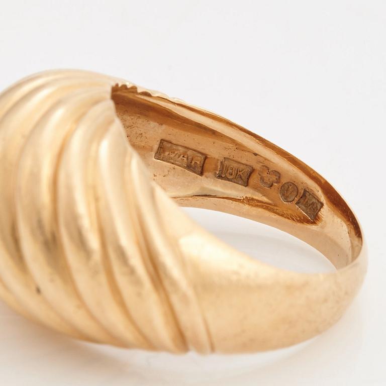 A ring by WA Bohlin, Stockholm, 1961.