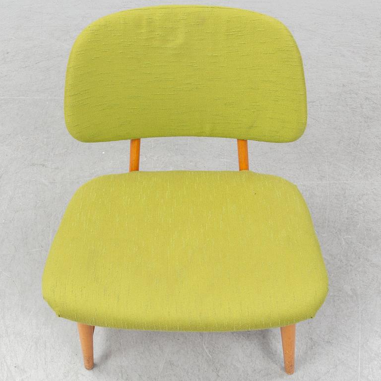 ALF SVENSSON, a 'TeVe' easy chair. Studio, Bra Bohag, Ljungs Industrier AB, 1950s.