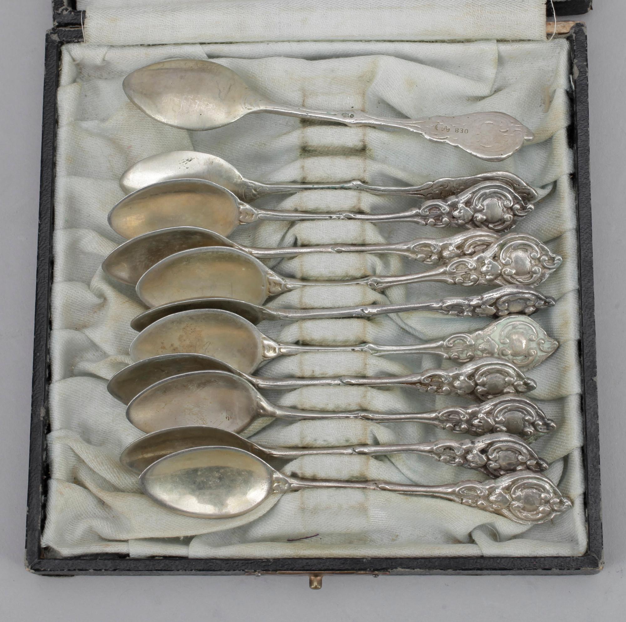 PARTI SILVER, ca 35 delar. Tot ca 430 g.