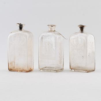 BRÄNNVINSSCHATULL, 1800-talets första hälft.