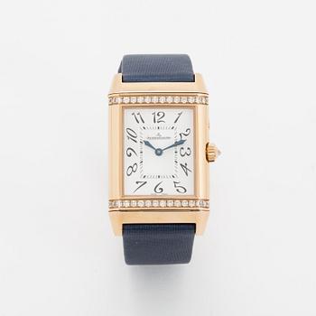 Jaeger le Coultre, Reverso Duetto, armbandsur, 25 x 40 mm.