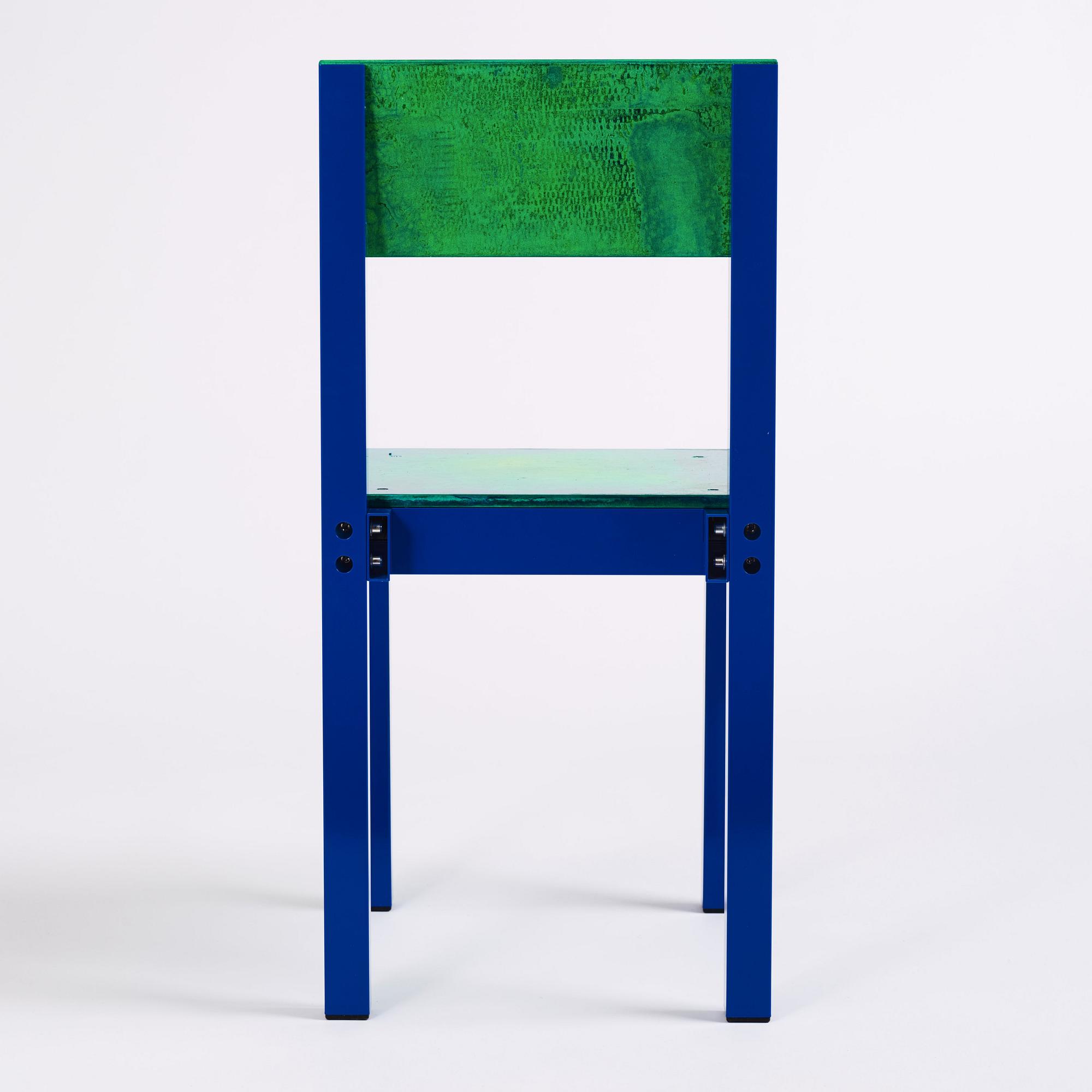 Fredrik Paulsen, stol, unik, "Chair One Open Air, Night Swimming", JOY, 2024.