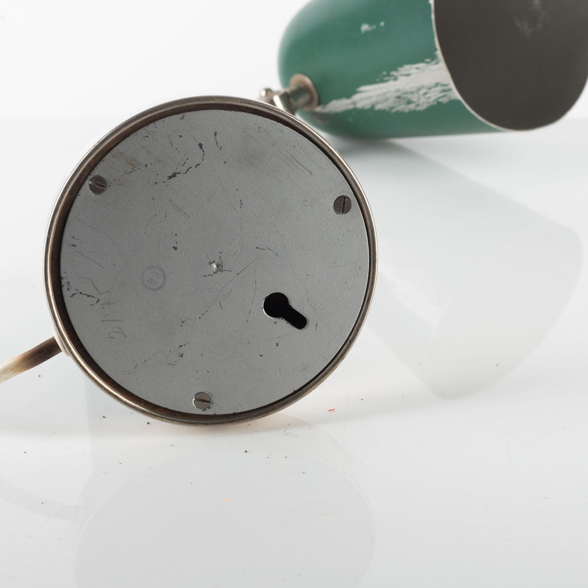 Vägglampa/bordslampa, funkis, 1930-tal.