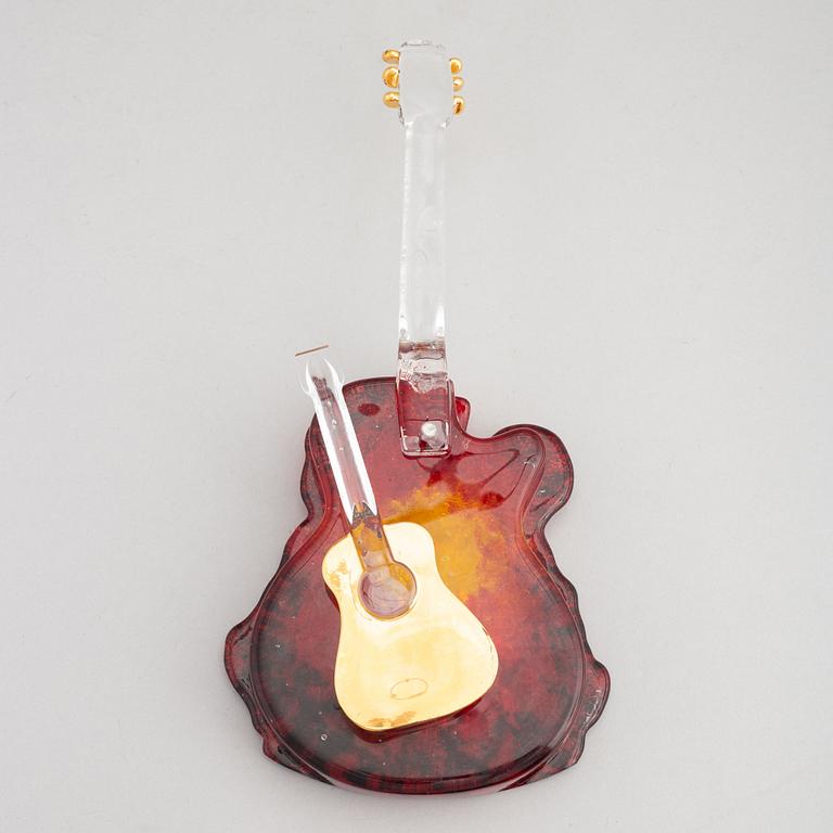 Kjell Engman, a signed glass sculpture, Kosta Boda.