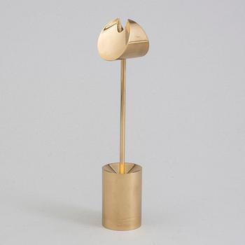 PIERRE FORSSELL, an 'Aniara' brass candlestick from Skultuna.