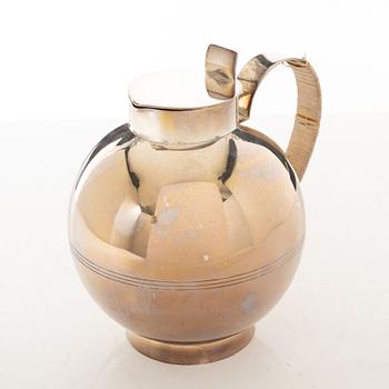 Sylvia Stave, a silver plated jug, CG Hallberg, 1930s.