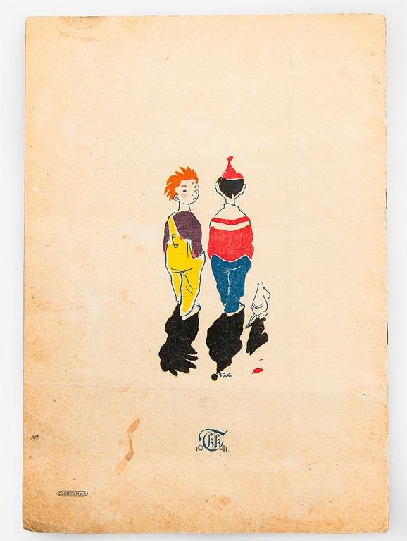 Tove Jansson, Don Carlos & Tove Jansson, vihko, "Vallattomat Veljekset".