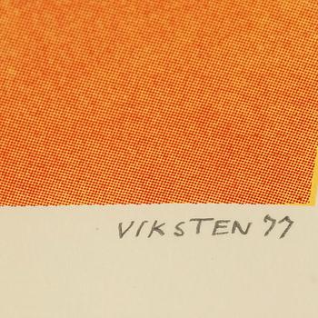 HANS VIKSTEN, LLithographs in colour, 3, signed.