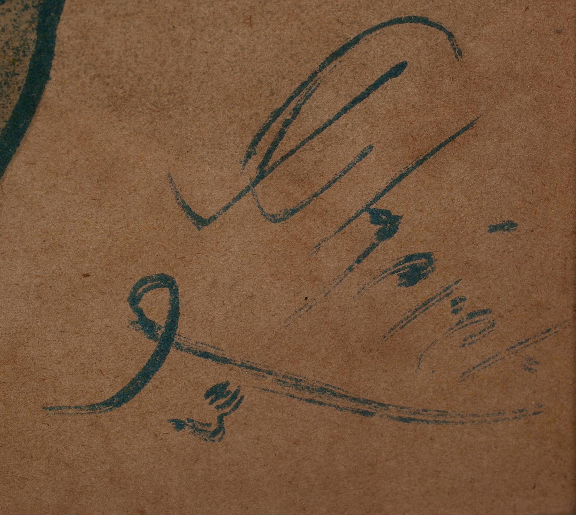 JULES CHÉRET, efter, litografisk affisch, uppfodrad på skiva, signerad J Chéret och daterad 93 i trycket.