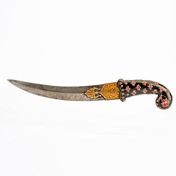 Khanjar, dagger, indopersian for the ottoman market, turn of the Century 1900 / early 20th Century.