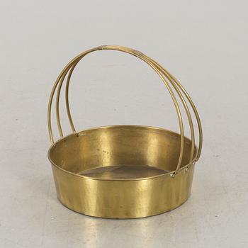 A BRASS BASKET.