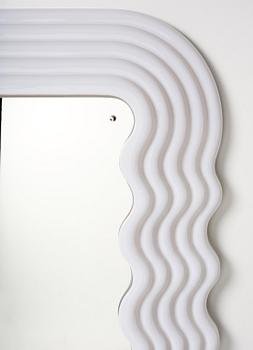 Ettore Sottsass, an "Ultrafragola" mirror, Poltronova, Italy, 21st century.