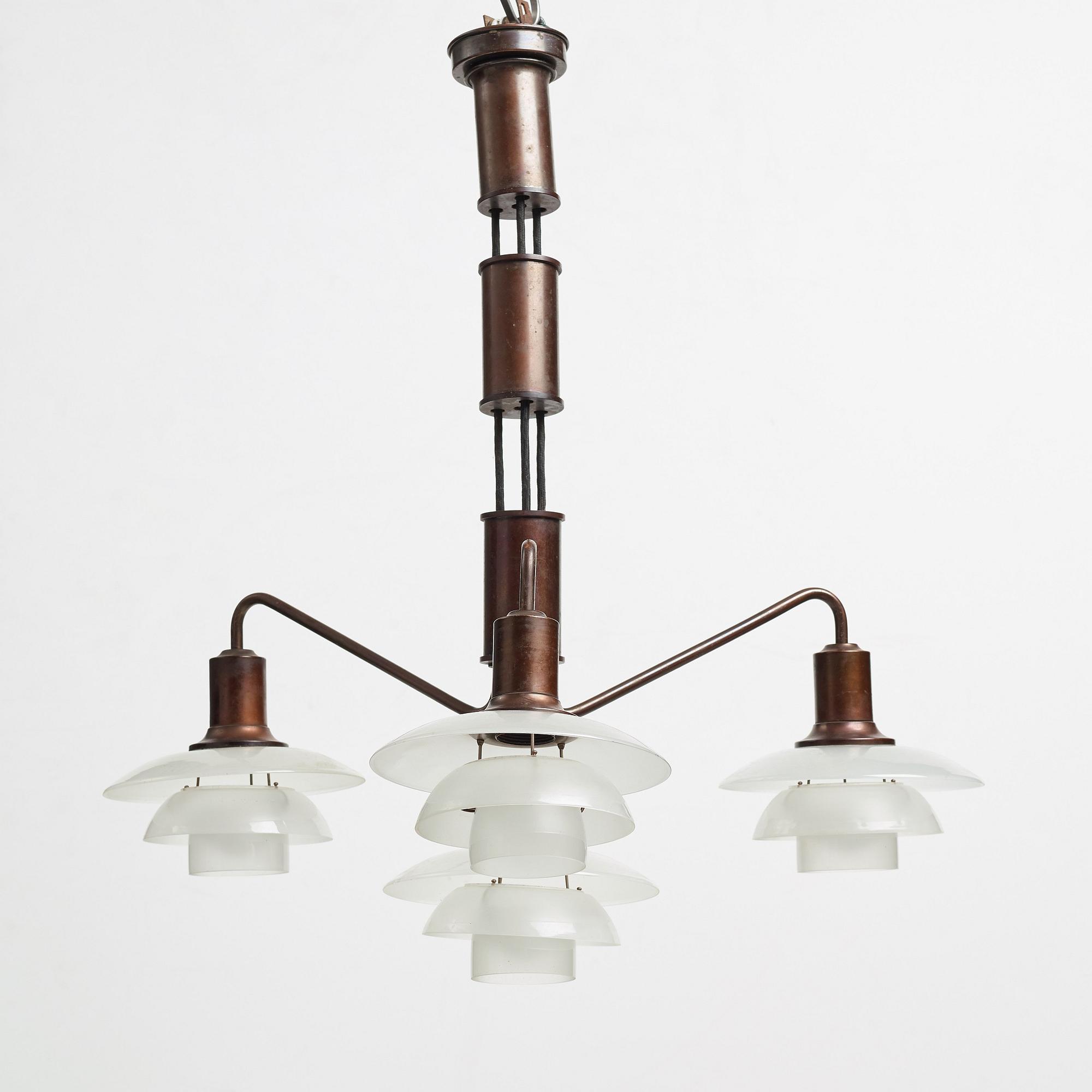 "Hejsekrone", Louis Poulsen, Danmark, 1931-37.