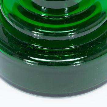 Oiva Toikka, kynttilänjalka/maljakko, "Majakka", signeerattu Notsjö Nuutajärvi.