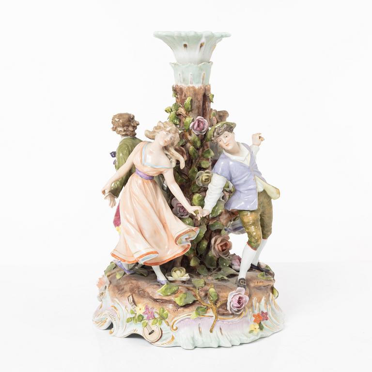 A porcelain centrepiece, Germany, circa 1900.