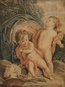 773. Jacob de Wit, Allegory of the transience of life.